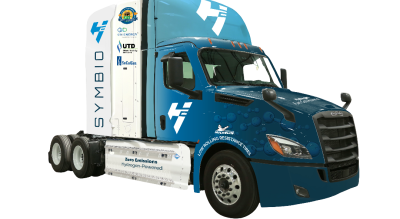 Symbio's first hydrogen truck