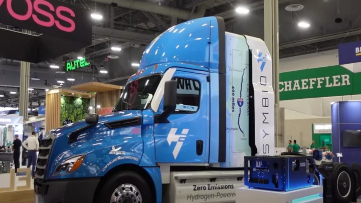 Symbio H2 Truck - unveiled at ACT24