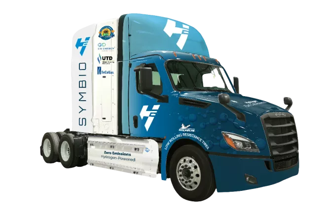 Symbio's first hydrogen truck