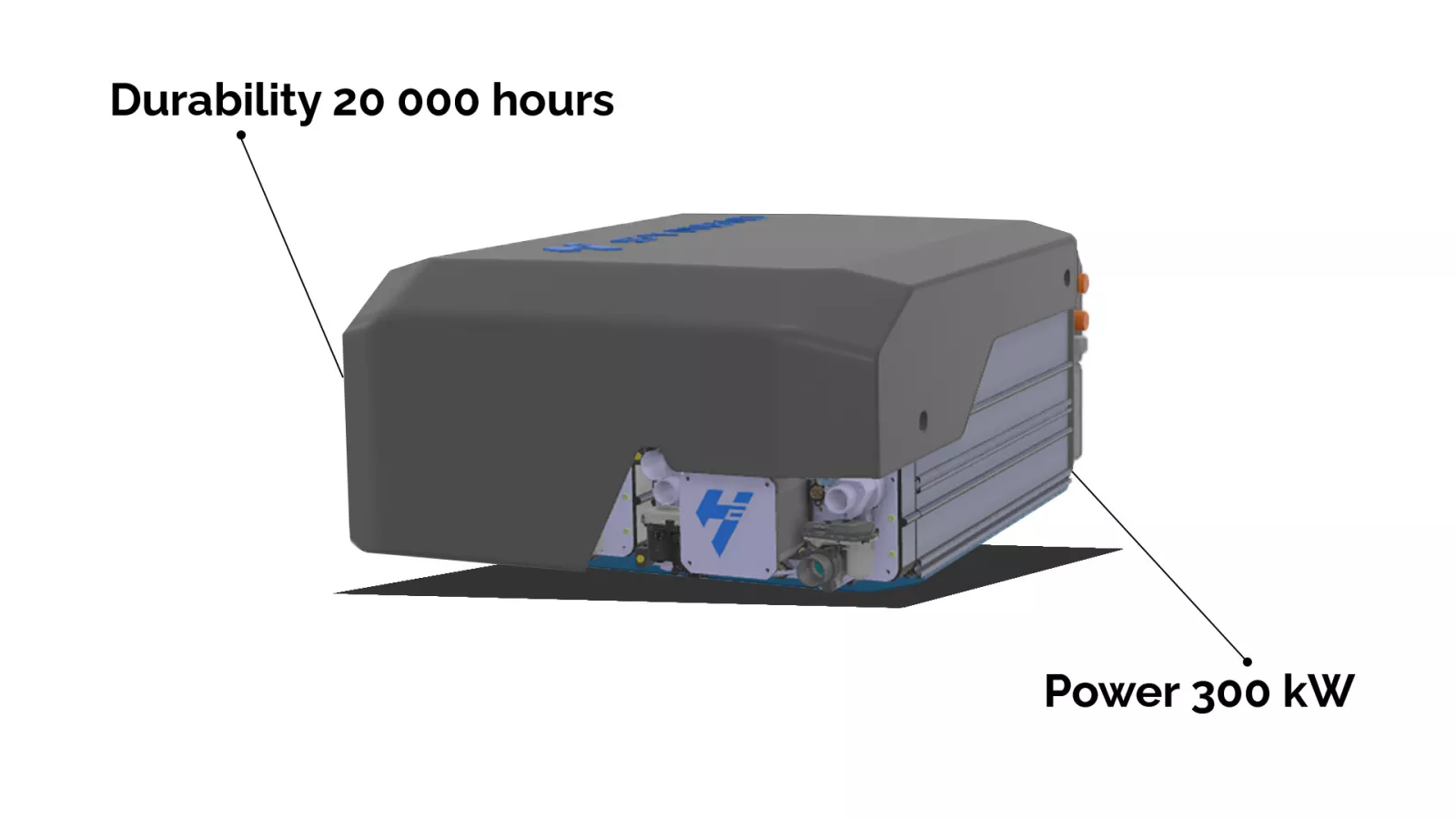 Fonctionnalités de la pile à combustible StackPack™ 300